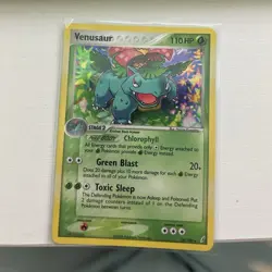 Pokemon TCG Venusaur 28/100 EX Crystal Guardians Holo Rare 110 HP Green Blast - Image 1