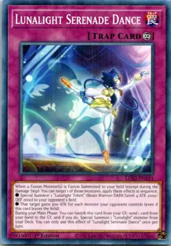 Lunalight Serenade Dance LDS2-EN131 Yu-Gi-Oh! 1st Edition Light Play - Image 1