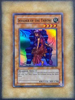 Yugioh Invader of the Throne MRL-026 Super Rare Original Print NM - Image 1