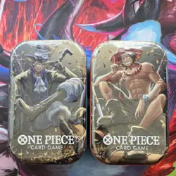 One Piece TCG Lot of (2), Mini Tin Vol. 2, OP-13 Sealed - Image 1