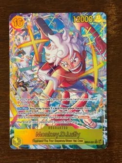 Monkey.D.Luffy EB04-061 Alternate Art Adventure on Kamis Island - Image 2