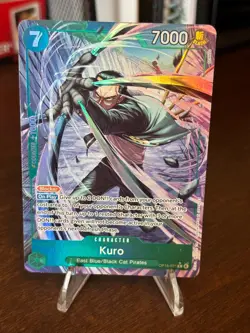 ONE PIECE Kuro (Alt Art) OP15-025 R Adventure on KAMI's Island ENGLISH OP15 - Image 1