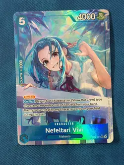One Piece EB-03 NEFELTARI VIVI Alternative art English EB03-024 Heroines Edition - Image 1