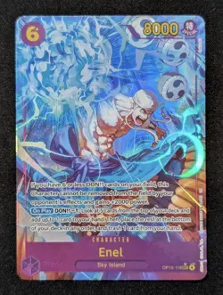 One Piece TCG - Enel (OP15-118) (Alt Art) SEC - Adventure on Kami's Island NM/M - Image 1