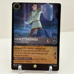 Disney Lorcana Whispers In The Well Prince Charming Protector Of The Realm Foil - Image 1