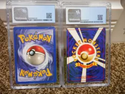 2 Card Lot Pikachu Jungle 1st edition AND Japanese cgc 8.5 025 60/64 Pokemon psa - Image 3