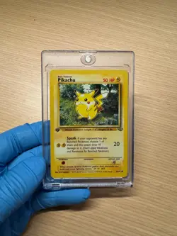 🔥1995 POKEMON JUNGLE PIKACHU VINTAGE CARD 60/64 1ST EDITION RED CHEEKS. - Image 3