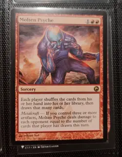 MTG Molten Psyche - Scars of Mirrodin #98 - Image 1