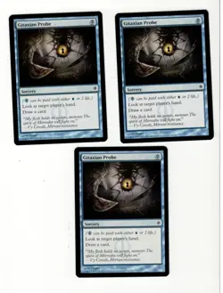 Gitaxian Probe X 3. New Phyrexia. NM. MTG. Magic the Gathering. - Image 1