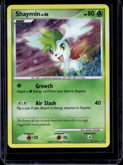2009 Pokemon Platinum Shaymin Holo #15/127 - Image 1