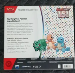 Pokemon 151 Poster Collection Scarlet & Violet BRAND NEW UNOPENED! - Image 2