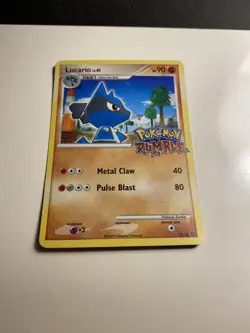 Lucario - 2009 Pokemon Rumble #12/16 - Image 1