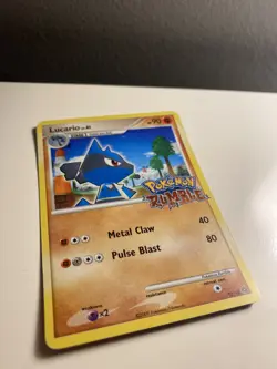 Lucario - 2009 Pokemon Rumble #12/16 - Image 4