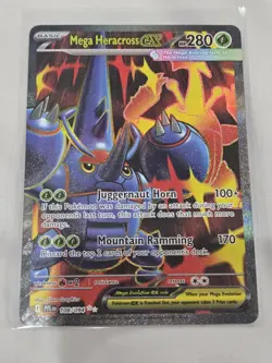 Mega Heracross Ex 108/94 - Ultra Rare - Pokemon TCG: Phantasmal Flames - NM - Image 1