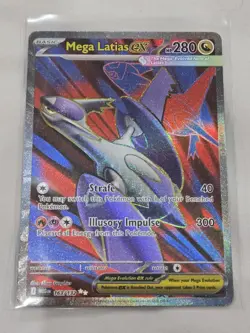 Mega Latias ex Full Art Holo 163/132 Ultra Rare Pokemon TCG - Image 1