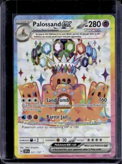 2024 Pokemon Surging Sparks Palossand Ex #221/191 - Image 1