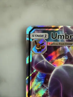 Pokemon 2017 UMBREON GX 80/149 SUN & MOON Pokemon RARE HOLO LP/MP - Image 2