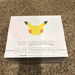 Pokemon Celebrations Elite Trainer Box 25th Anniversary English Sealed - Image 1
