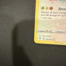 Rayquaza 138/185 - STELLAR NEAR MINT NM - Swsh04: Vivid Voltage Holo Pokemon - Image 5