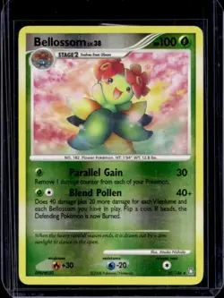 2008 Pokemon Diamond & Pearl Legends Awakened Bellossom Reverse Holo #20/146 - Image 1
