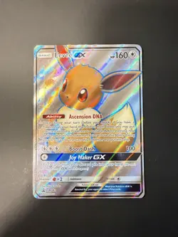 Pokemon 2000 Sun & Moon Eevee GX SM242 Black Star Promo - Near Mint - Image 1