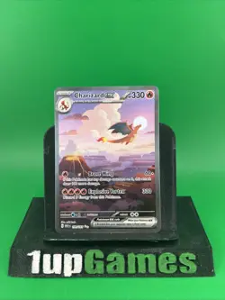 Pokemon TCG Charizard EX 199/165 SV 151 Special Illustration Rare LP - SEE PICS! - Image 1