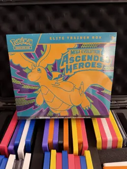 Pokemon TCG Mega Evolution Ascended Heroes Elite Trainer Box Dragonite Zekrom - Image 1
