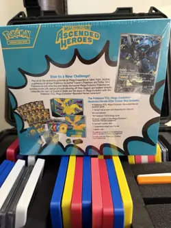 Pokemon TCG Mega Evolution Ascended Heroes Elite Trainer Box Dragonite Zekrom - Image 3