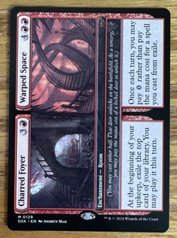 MTG Duskmourn: House of Horror, Charred Foyer / Warped Speed - Image 2