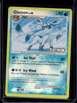 2008 Pokemon Diamond & Pearl Majestic Dawn Glaceon Reverse Holo #20/100 - Image 1