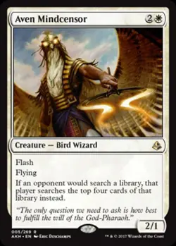 Aven Mindcensor - Medium Play MTG Amonkhet - Image 1
