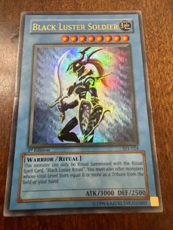Yu-Gi-Oh! Black Luster Soldier & Ritual SYE-024 Card - Image 1