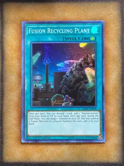 Yugioh Fusion Recycling Plant HISU-EN058 Super Rare 1st Ed NM - Image 1