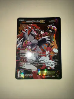 Pokemon TCG Team Magma's Groudon EX Holo Rare Card 15/34 Double Crisis - Image 1