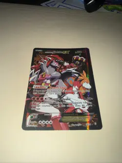 Pokemon TCG Team Magma's Groudon EX Holo Rare Card 15/34 Double Crisis - Image 2
