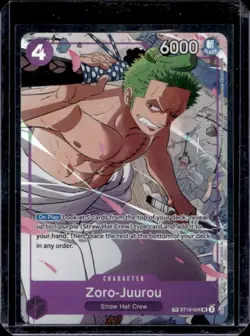 2024 One Piece Emperors in the New World Zoro-Juurou Super Rare #ST18-004 - Image 1