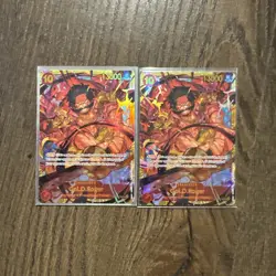 X2 GOL D. ROGER - One Piece TCG OP09-118 - SEC Secret Rare - Emperors English NM - Image 1