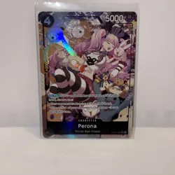 One Piece Perona OP06-093 Alternate Art Wings of the Captain NEAR MINT English - Image 3