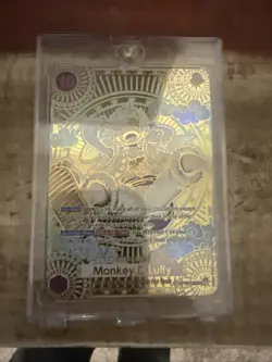 One Piece CCG Monkey.D.Luffy OP05-119 Legendary English Near Mint Raw - Image 3