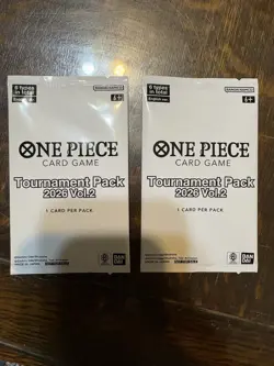 2x One Piece Tcg Store Tournament Pack 2026 Vol.2 OP - Image 1