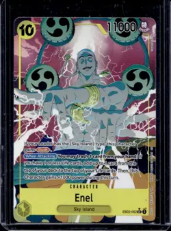2025 One Piece Anime 25th Collection Enel Alternate Art #EB02-052 - Image 1