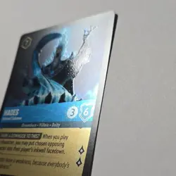 Disney Lorcana FABLED-Hades-Infernal Schemer Cold Foil #151/204 - Image 2