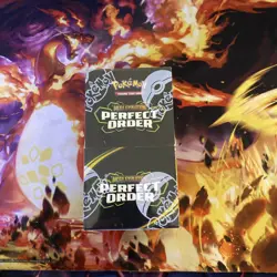 Pokemon TCG Perfect Order Half Booster Box 18 Packs Factory Sealed - Image 1
