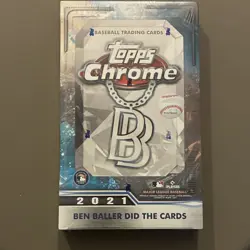 2021 Topps Chrome MLB Ben Baller Edition Hobby Box Factory Sealed 🔥 - Image 1
