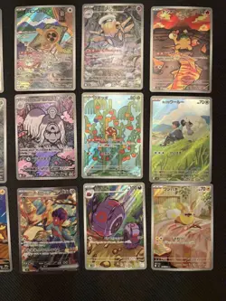 Pokemon TCG Lot Of 18 Cards Japanese AR SAR Terastal Mega - Image 4
