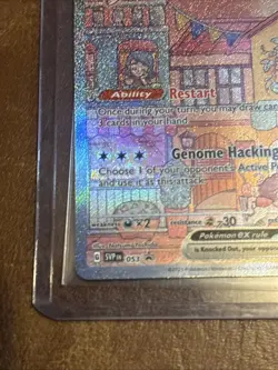 Pokemon Mew EX SVP 053 Scarlet & Violet Promo Full Art Holo Card English Mint - Image 5