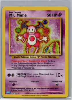 Mr. Mime Classic Collection Trading Card Game Classic 013/034 NM - Image 1