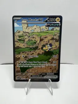 Iron Hands ex 248/182 SV04: Paradox Rift Holo Pokemon Card NM - Image 2