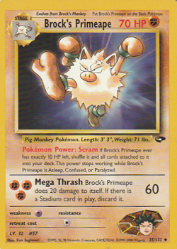 Pokemon Cards Gym Challenge & Gym Heroes: Choose Your Card! LP/NM WOTC Holo - Image 1