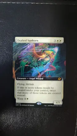 MTG Exalted Sunborn (Extended Art) Edge of Eternities Regular - Image 1